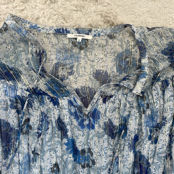 Tularosa Blue Cinch Dress - Picture 3 of 4